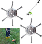 2 Piezas Alambre de Acero Recortadora, Cepillo Desbrozador Para Recortadora de Césped, Accesorios Desbrozadora