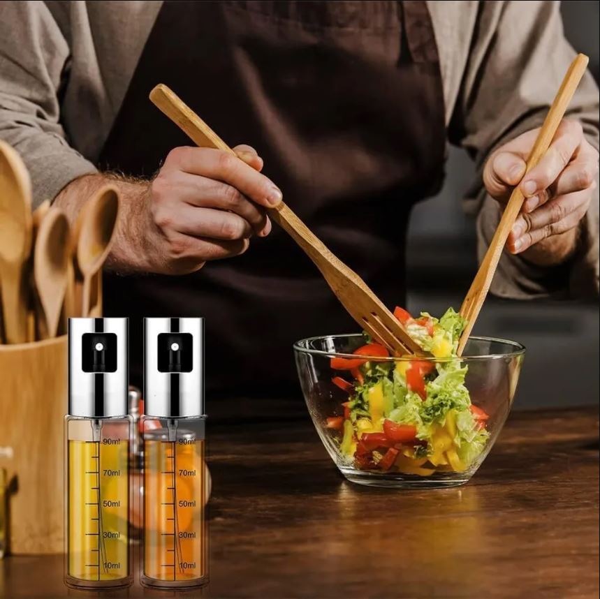Ölspender 100 ml – 2er-Set Ölsprüher – je 100 ml Fassungsvermögen