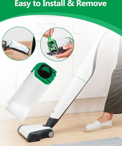 12 vacuum cleaner bags compatible with Vorwerk Kobold VB100 FP100 VB 100 FP 100